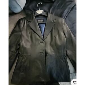 Wilson Pelle Studio Woman’s Small Leather Jacket/Blazer